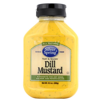 Silver Spring Mustard - Spring Squeeze - Dill - Case of 9 - 9.5 oz Silver Spring Mustard - Spring Squeeze - Dill - Case of 9 - 9.5 oz