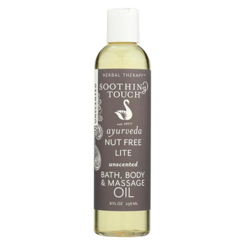 Soothing Touch Massage Oil - Nut Free - 8 oz