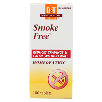 Boericke and Tafel - Smoke Free Naturally - 100 Tablets