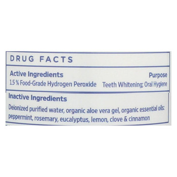 Essential Oxygen Brushing Rinse - Organic - Peppermint - 16 fl oz