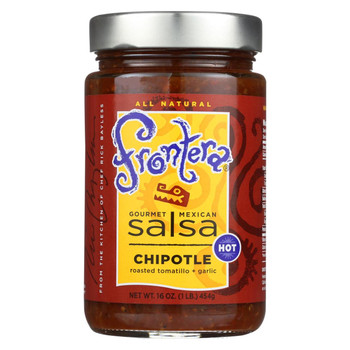 Frontera Foods Chipotle Salsa - Chipotle - Case of 6 - 16 oz. Frontera Foods Chipotle Salsa - Chipotle - Case of 6 - 16 oz.