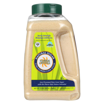 Florida Crystals Natural Cane Sugar - Jug - 48 oz - case of 6 Florida Crystals Natural Cane Sugar - Jug - 48 oz - case of 6