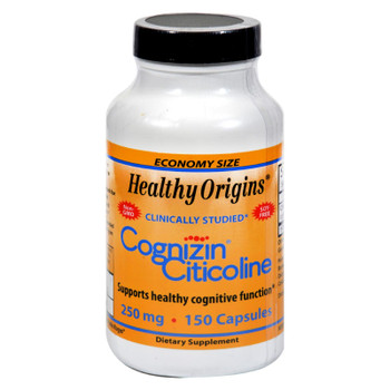 Healthy Origins Cognizin Citicoline - 250 mg - 150 Capsules