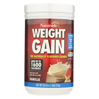 Naturade Weight Gain Vanilla - 20.3 oz