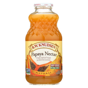 R.W. Knudsen - Juice Blends - Papaya Nectar - Case of 12 - 32 Fl oz.