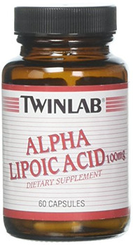 Twinlab Alpha Lipoic Acid - 100 mg - 60 Capsules Twinlab Alpha Lipoic Acid - 100 mg - 60 Capsules