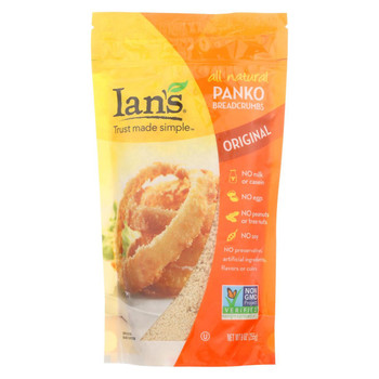 Ian's Panko Breadcrumbs - Original - Case of 12 - 9 oz. Ian's Panko Breadcrumbs - Original - Case of 12 - 9 oz.
