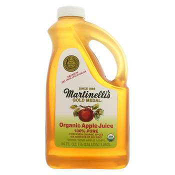 Martinelli's Organic Apple Juice - Case of 6 - 64 Fl oz.