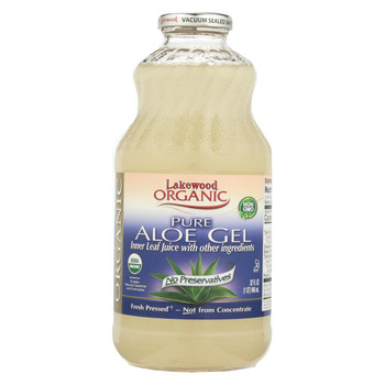 Lakewood Organic Aloe Vera Gel Juice - 32 oz