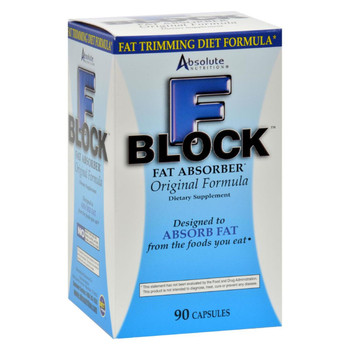 Absolute Nutrition - FBlock Fat Absorber - 90 Caps Absolute Nutrition - FBlock Fat Absorber - 90 Caps