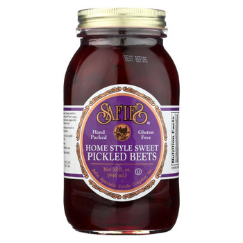 Safie Specialty Foods Beets - Sweet Pickled - Case of 6 - 32 fl oz Safie Specialty Foods Beets - Sweet Pickled - Case of 6 - 32 fl oz