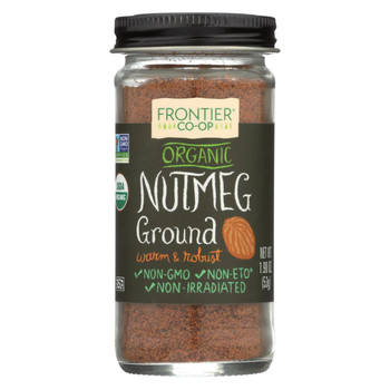 Frontier Herb Nutmeg - Organic - Ground - 1.90 oz Frontier Herb Nutmeg - Organic - Ground - 1.90 oz