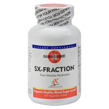 Mushroom Wisdom SX- fraction - 270 Vegetable Tablets