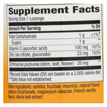 Nature's Way - Zinc Lozenges Natural Berry - 60 Capsules Nature's Way - Zinc Lozenges Natural Berry - 60 Capsules