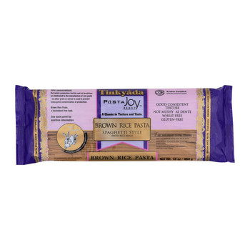 Tinkyada Brown Rice Spaghetti - Case of 12 - 16 oz Tinkyada Brown Rice Spaghetti - Case of 12 - 16 oz