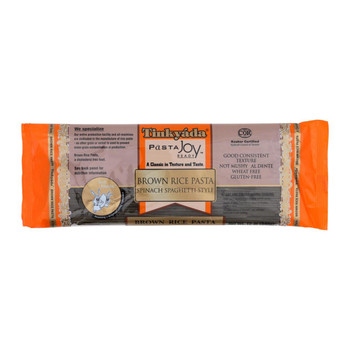 Tinkyada Brown Rice Pasta - Spaghetti Spanish - Case of 12 - 12 oz Tinkyada Brown Rice Pasta - Spaghetti Spanish - Case of 12 - 12 oz