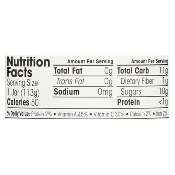 Earth's Best Jr. Pumpkin Apple - Case of 12 - 4 oz.