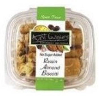 Aunt Gussie's - Biscotti Nsa Splt Rsn Alm - CS of 8-8 OZ