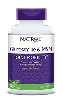 Natrol MSM and Glucosamine - 360 Capsules