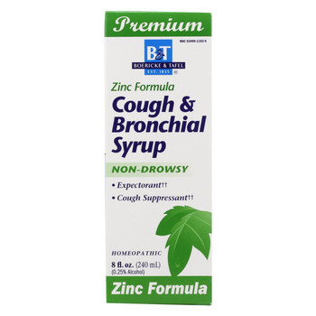 Boericke and Tafel - Cough And Bronchial Syrup With Zinc - 8 fl oz