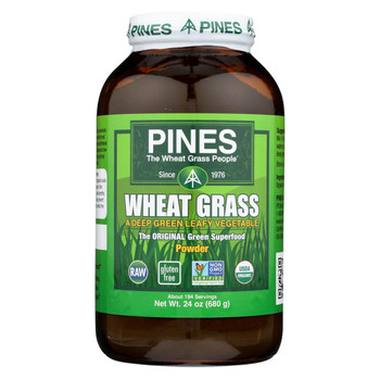 Pines International Wheat Grass Powder - 24 oz Pines International Wheat Grass Powder - 24 oz