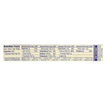 Clif Bar Luna Bar - Organic White Chocolate Macadamia Nut - Case of 15 - 1.69 oz Clif Bar Luna Bar - Organic White Chocolate Macadamia Nut - Case of 15 - 1.69 oz