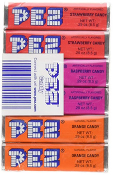 Pez Candy Refill 6 Pack - Case of 12 - 6 count Pez Candy Refill 6 Pack - Case of 12 - 6 count