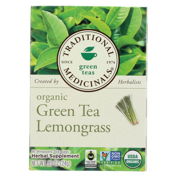 Traditional Medicinals Organic Golden Green Tea - 16 Bags