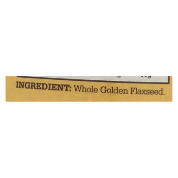 Bob's Red Mill Raw Whole Golden Flaxseed - 24 oz - Case of 4 Bob's Red Mill Raw Whole Golden Flaxseed - 24 oz - Case of 4