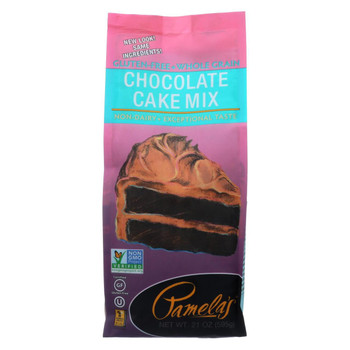 Pamela's Products - Cake Mix - Chocolate - Case of 6 - 21 oz.