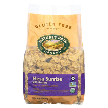 Nature's Path Organic Mesa Sunrise Flakes with Raisins - Case of 6 - 29.1 oz. Nature's Path Organic Mesa Sunrise Flakes with Raisins - Case of 6 - 29.1 oz.
