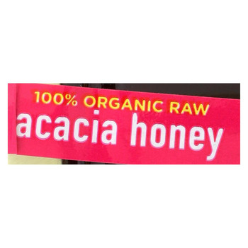 Heavenly Organics Organic Honey - Acacia Honey - Case of 6 - 12 oz.