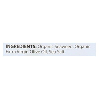 Seasnax Organic Premium Roasted Seaweed Snack - Original - Case of 16 - 0.54 oz.