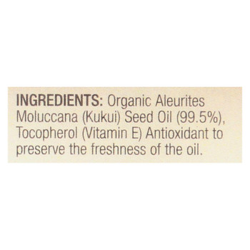Life-Flo Pure Kukui Oil Organic - 4 fl oz Life-Flo Pure Kukui Oil Organic - 4 fl oz