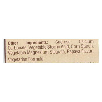 American Health - Original Papaya Enzyme Chewable - 12 Chewable Tablets Each / Pack of 16 - Case of 16