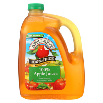 Apple and Eve 100 Percent Apple Juice - Case of 4 - 128 fl oz.