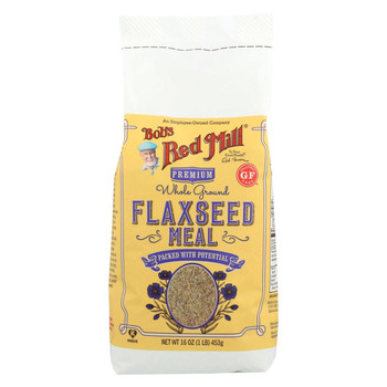 Bob's Red Mill Brown Flaxseed Meal - 16 oz - Case of 4