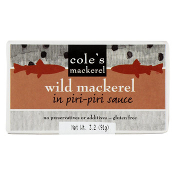 Cole'S - White Chub Mackerel - Case of 10 - 3.2 oz.