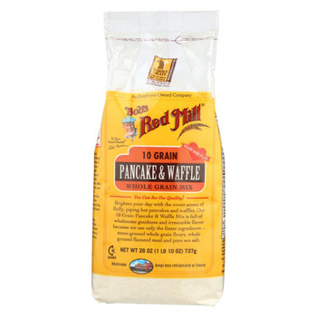 Bob's Red Mill - 10 Grain Pancake and Waffle Mix - 26 oz - Case of 4