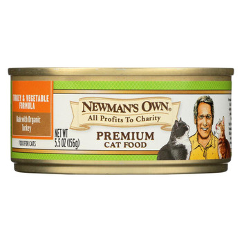 Newman's Own Organics Organic Turkey - Vegetable - Case of 24 - 5.5 oz.