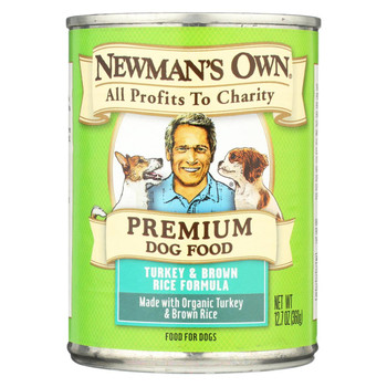 Newman's Own Organics Premium Turkey and Brown Rice - Case of 12 - 12.7 oz. Newman's Own Organics Premium Turkey and Brown Rice - Case of 12 - 12.7 oz.