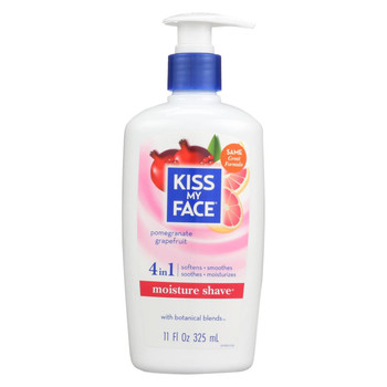 Kiss My Face Moisture Shave Pomegranate Grapefruit - 11 oz Kiss My Face Moisture Shave Pomegranate Grapefruit - 11 oz