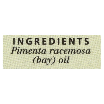 Aura Cacia - Essential Oil - Bay - .5 oz