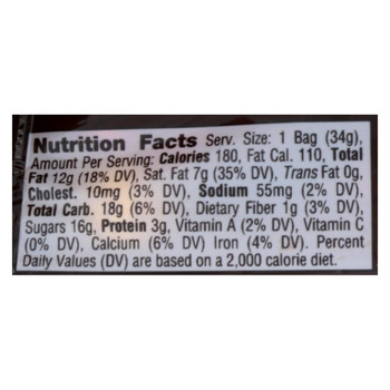 SunSpire Foods Chocolate Candies - Sun Drops - Original - 1.19 oz - Case of 12