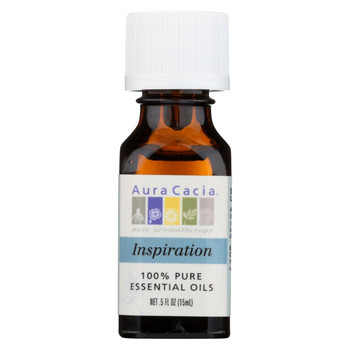 Aura Cacia - Pure Essential Oils Inspiration - 0.5 fl oz Aura Cacia - Pure Essential Oils Inspiration - 0.5 fl oz