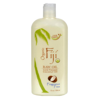 Organic Fiji Virgin Coconut Oil Fragrance Free - 12 fl oz