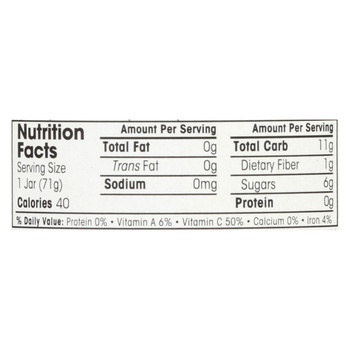 Earth's Best Organic First Prunes Baby Food - Case of 12 - 2.5 oz.