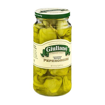 Giulianos' Specialty Foods - Pepperoncini Imported - CS of 6-16 OZ
