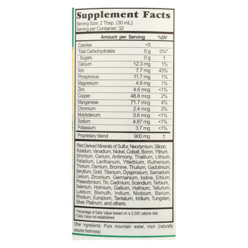 Buried Treasure - 70 Plus Plant Derived Minerals - 32 fl oz Buried Treasure - 70 Plus Plant Derived Minerals - 32 fl oz