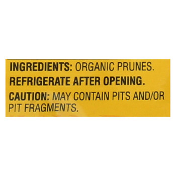 Newman's Own Organics Pitted Prunes - Organic - Case of 12 - 6 oz.